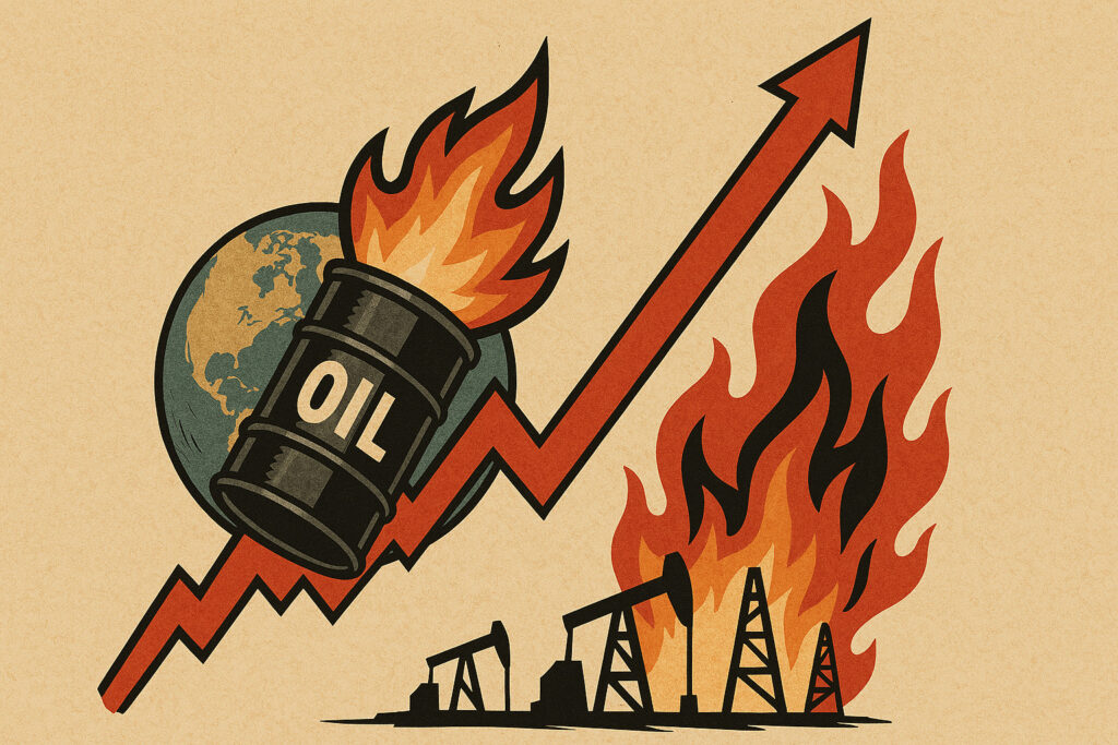 Bfi oil prices jump middle east tensions