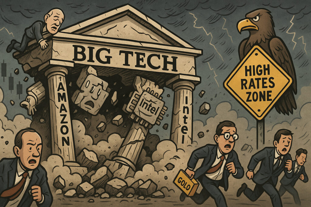 Big tech meltdown amazon and intel earnings disappoint, drag nasdaq lower