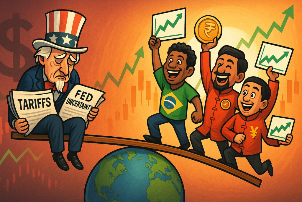 Emerging markets etfs rally on dollar weakness and rate optimism​