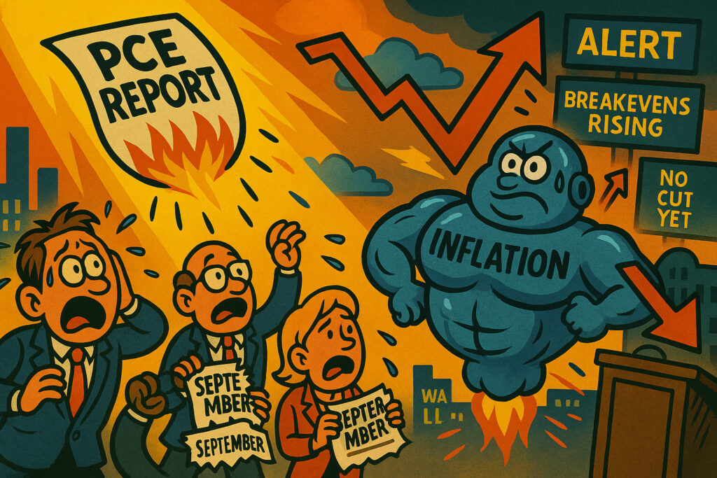 Inflation expectations rise ahead of pce report bond market on alert