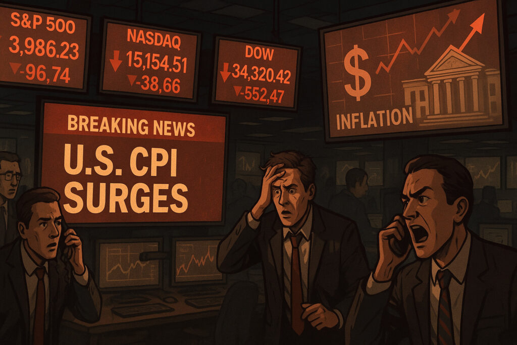 U.s. inflation reacceleration shocks markets as cpi beats expectations