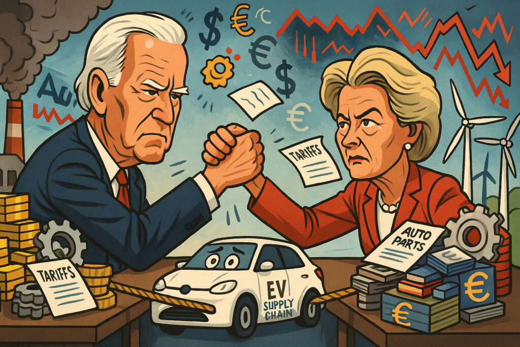 Eu–u.s. tariff dispute deepens auto stocks and fx volatility surge