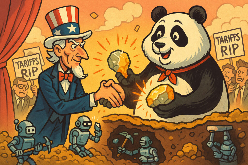 U.s.–china strike rare earths trade pact as tariffs ease