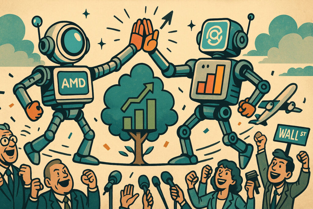 Ai earnings roll in as amd and palantir set tone for next leg of tech rally