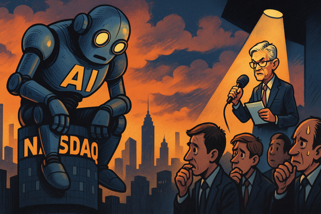 Ai weariness dampens tech momentum as markets cue powell ahead of jackson hole