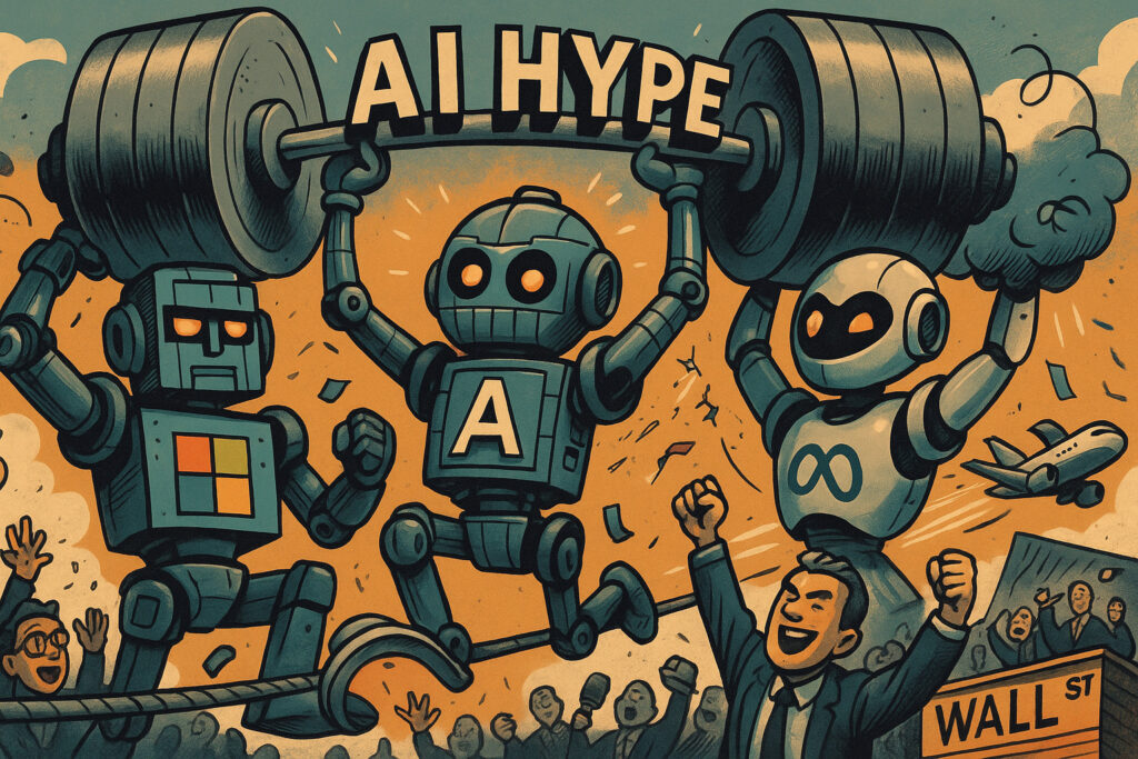 Big tech preview microsoft, alphabet, meta to test market’s ai enthusiasm