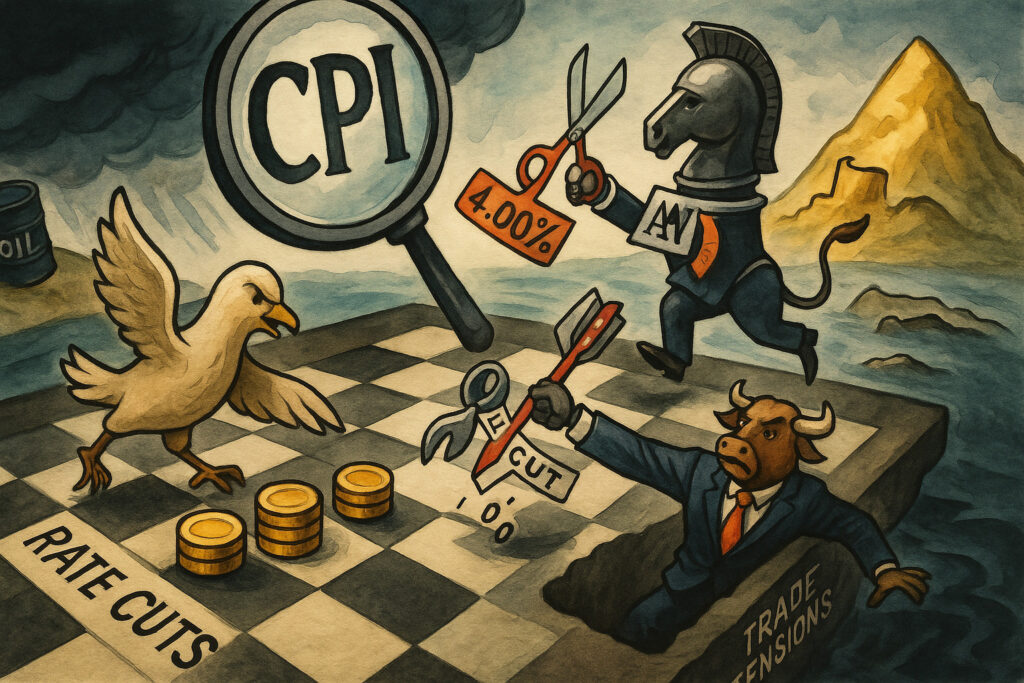 Fed dovish momentum deepens as cpi looms, boe bold in easing, india faces new headwinds