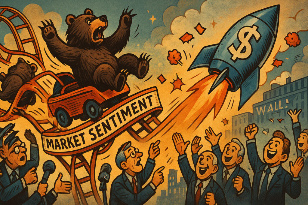 Market reset as bearish sentiment unwinds dollar strengthens, u.s. equities lead