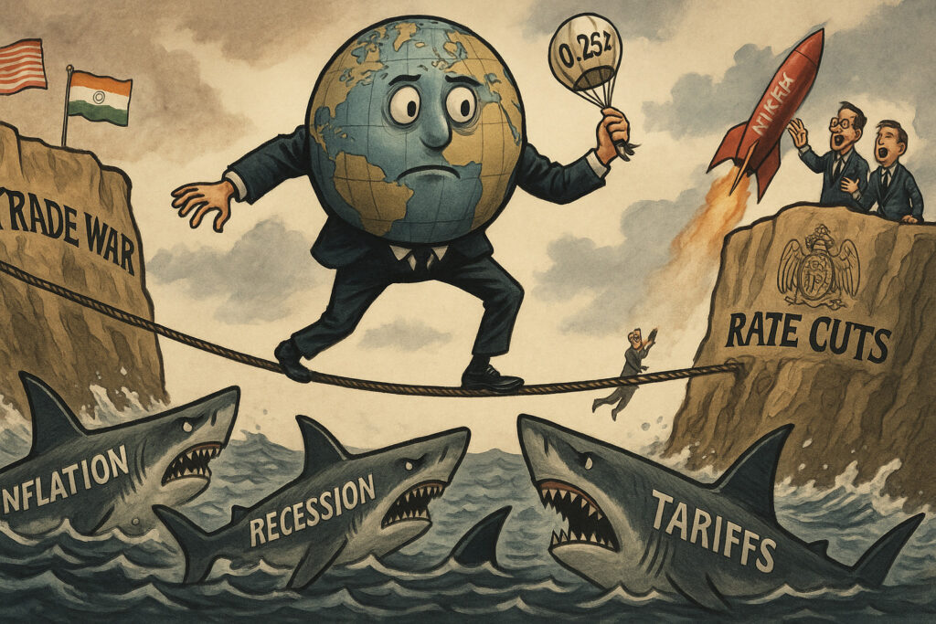 Markets rally as trade fears recede and boe eyes rate cut amid global divergence