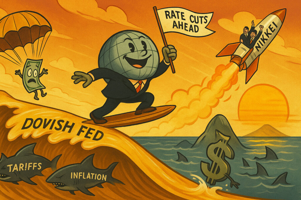 Markets rally on dovish fed signals, japanese equities surge amid tariff relief
