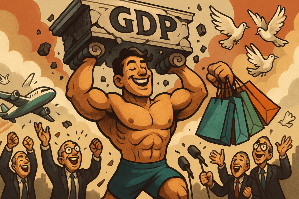 U.s. q2 gdp grows 2.1% annualized consumer resilience anchors expansion