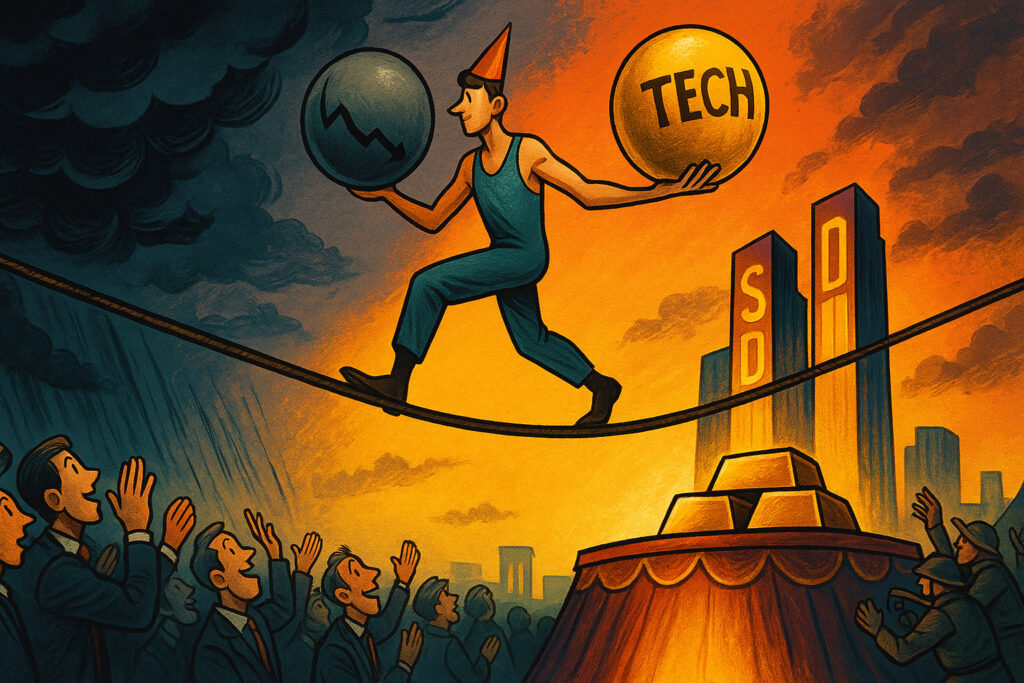 Bond turmoil and tech rebound define market mood a september juggle