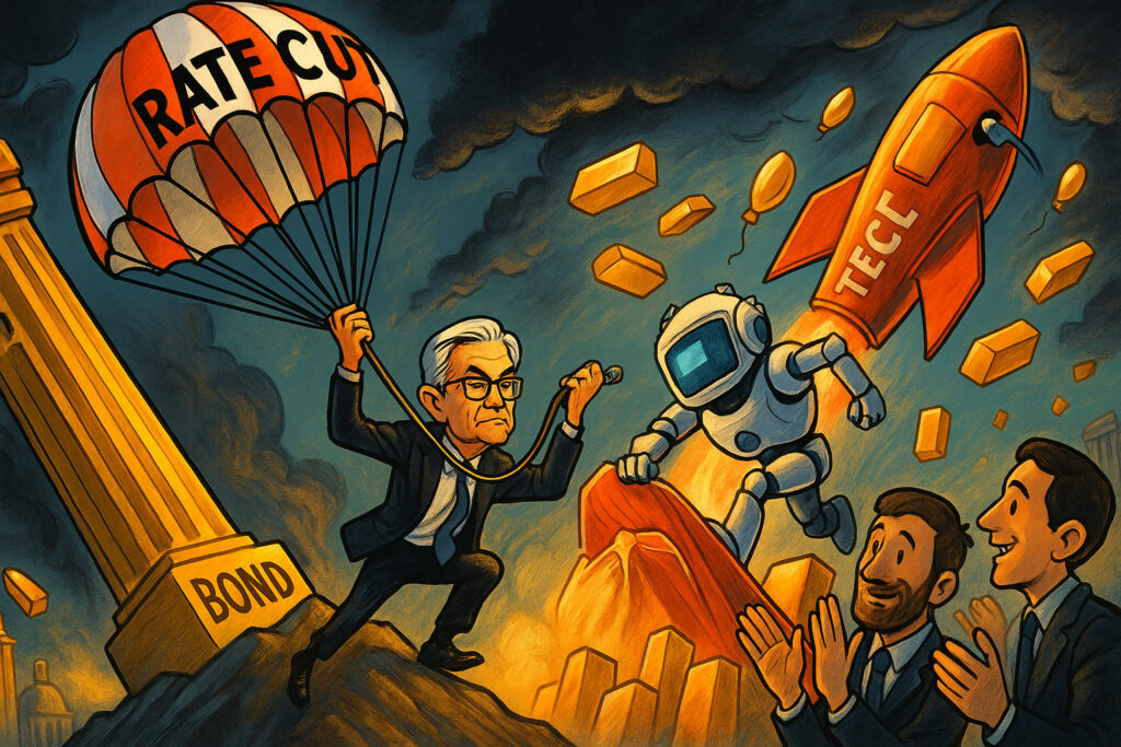 Bond yields retreat, tech rallies, and jobs weakness fuel first mover market optimism