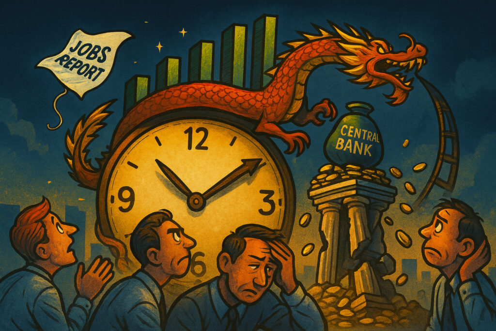 China leads global markets as adp labor data stirs rate cut optimism