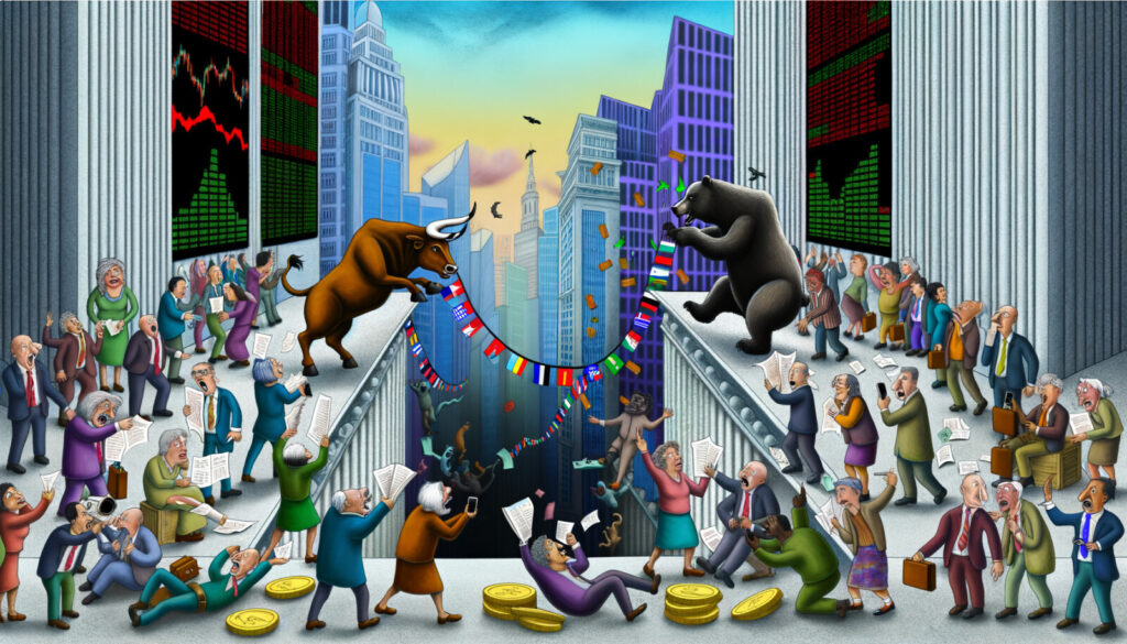 BCM Markets analysis: Global Markets Teeter as U.S.-China Trade Tensions Escalate and Banking Sector Woes Deepen