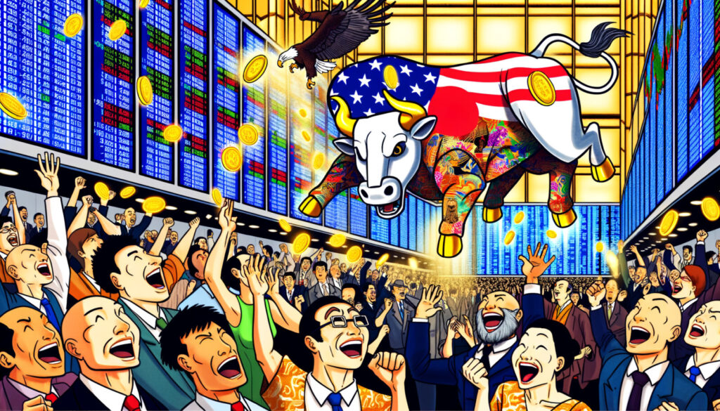 BCM Markets analysis: Markets Surge as Japan's Historic Leadership Shift and U.S. Earnings Propel Global Optimism